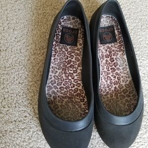 Non-slip Crocs Ballet Flats
